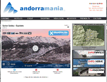 Tablet Screenshot of andorramania.es