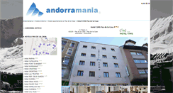 Desktop Screenshot of hotelcimspas.andorramania.com