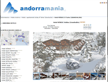 Tablet Screenshot of hotel-nordic-soldeu-el-tarter.andorramania.com