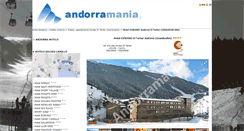 Desktop Screenshot of hoteleuroski.andorramania.com