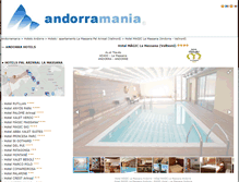 Tablet Screenshot of hotel-magic-lamassana.andorramania.com