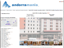 Tablet Screenshot of hotel-espel-escaldes.andorramania.com