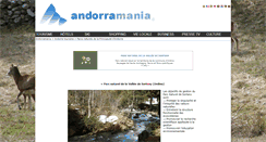 Desktop Screenshot of parcs-naturels-andorre.andorramania.com