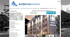 Desktop Screenshot of hotelhusaimperial.andorramania.com