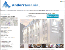 Tablet Screenshot of hotelhusaimperial.andorramania.com