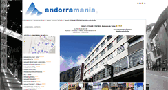 Desktop Screenshot of hotelhusacentric.andorramania.com