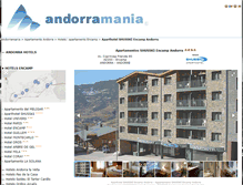 Tablet Screenshot of aparthotel-shusski.andorramania.com