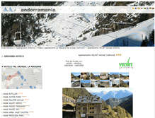 Tablet Screenshot of apartamentsvelvet.andorramania.com