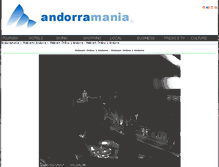 Tablet Screenshot of andorrawebcams.andorramania.com