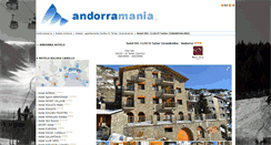 Desktop Screenshot of hoteldelclos.andorramania.com