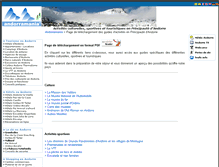 Tablet Screenshot of andorre-tourisme.andorramania.com