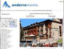 Tablet Screenshot of hotel-soldeu-maistre.andorramania.com
