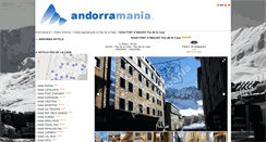 Desktop Screenshot of hotelfontdargent.andorramania.com