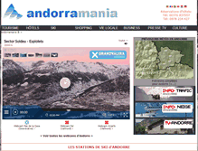 Tablet Screenshot of andorramania.fr