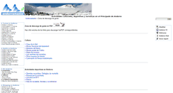 Desktop Screenshot of andorra-turismo.andorramania.com
