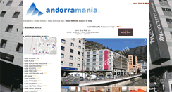 Desktop Screenshot of hotel-mercure-andorra-la-vella.andorramania.com