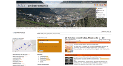 Desktop Screenshot of hotelperedurg.andorramania.com