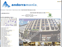 Tablet Screenshot of hotelcrowneplaza.andorramania.com