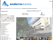 Tablet Screenshot of apartamentos-del-meligar.andorramania.com