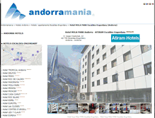 Tablet Screenshot of hotel-husa-mola-park.andorramania.com