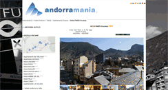 Desktop Screenshot of hotelparis.andorramania.com