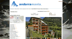 Desktop Screenshot of hotelbringue.andorramania.com