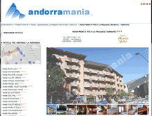 Tablet Screenshot of hotelmarcopolo.andorramania.com