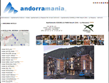 Tablet Screenshot of apartamentos-resort-xixerella-park.andorramania.com