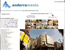 Tablet Screenshot of hotel-andorra-carlton-plaza.andorramania.com